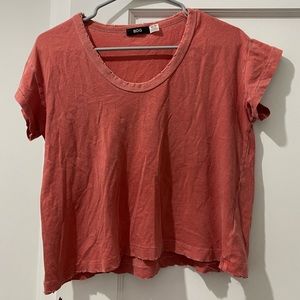 Urban Outfitters (BDG) Red Distressed T-Shirt